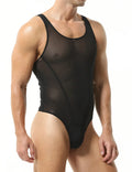 PAIZH Eclipse Sheer Mesh Bodysuit