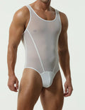 PAIZH Eclipse Sheer Mesh Bodysuit