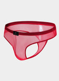 PAIZH Men's Sheer Mesh Bikini G-String Thong
